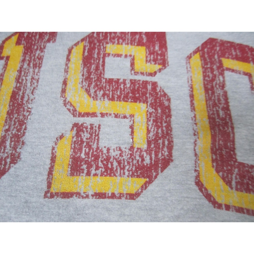 USC Trojans Sweatshirt Crewneck Mens Large Gray NCAA Football Port &‎ Company - Picture 3 of 9